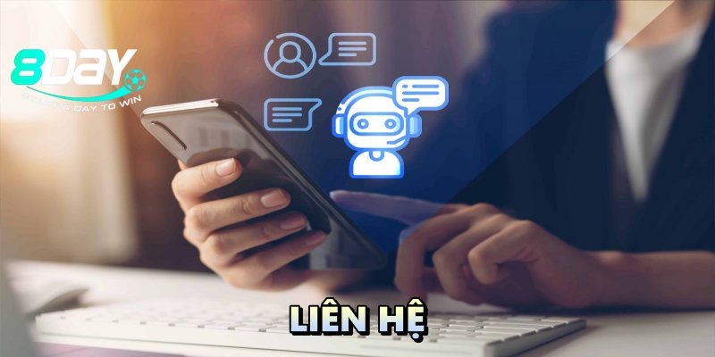 Liên hệ hỗ trợ 8DAY với 3 phương thức cực nhanh